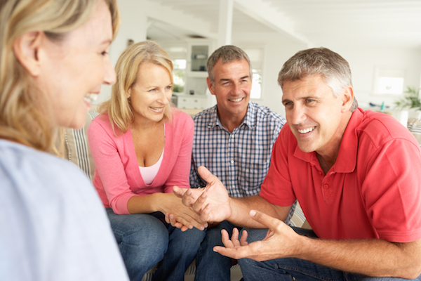 parents talking